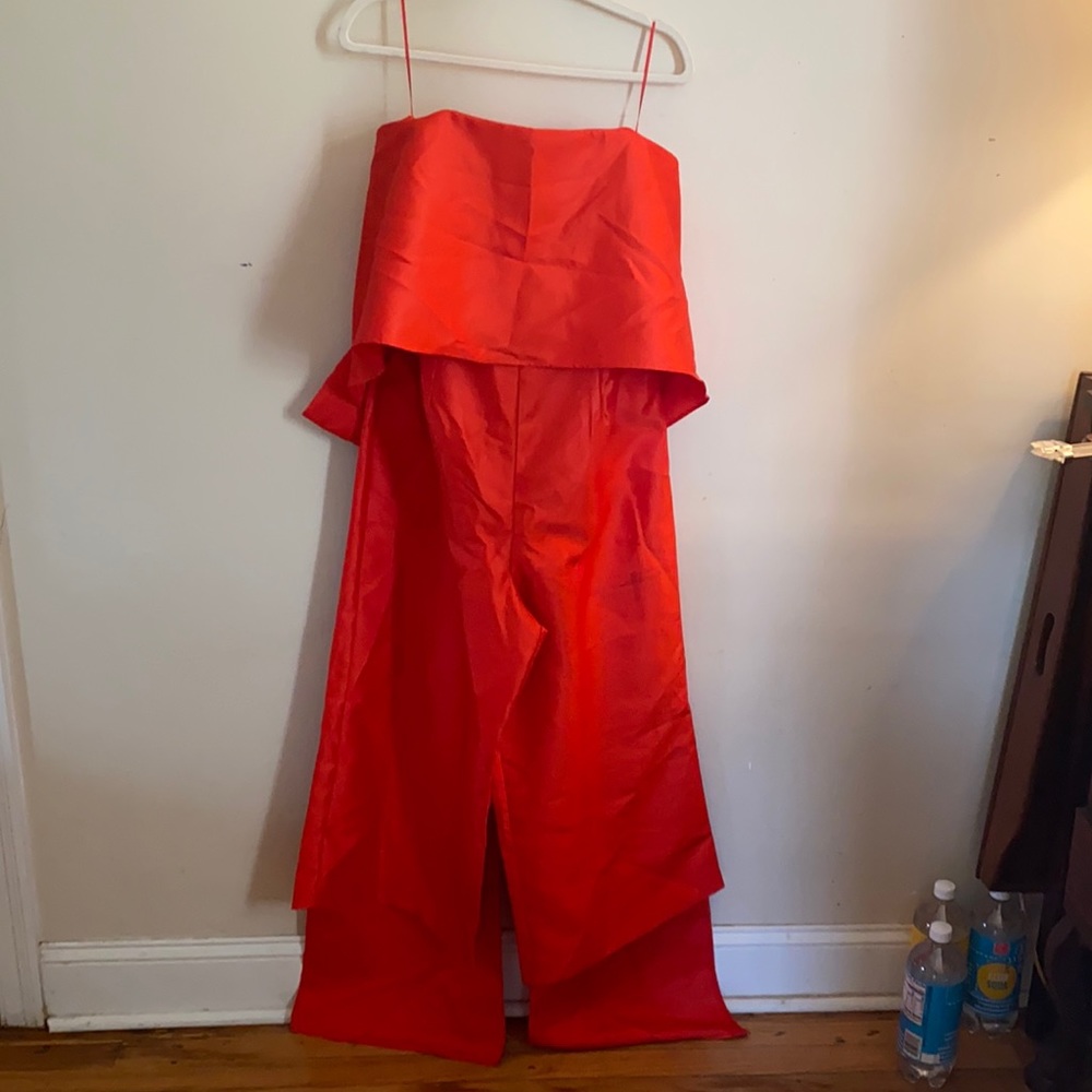 NWT strapless jumpsuit